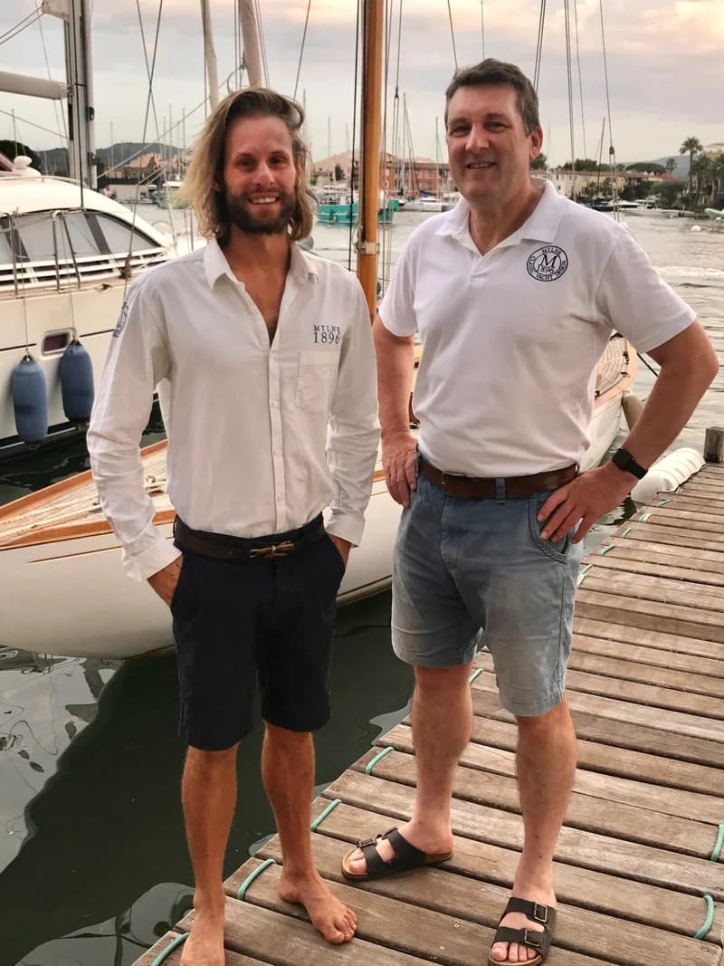Robbie Fabre and David Gray