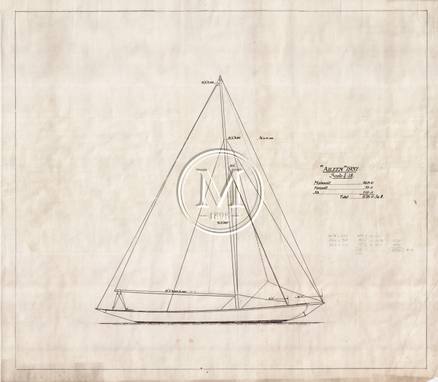 Design 42 — Sail Plan