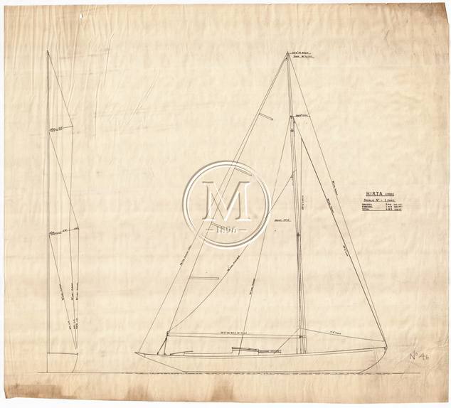 Design 46 — Sail Plan