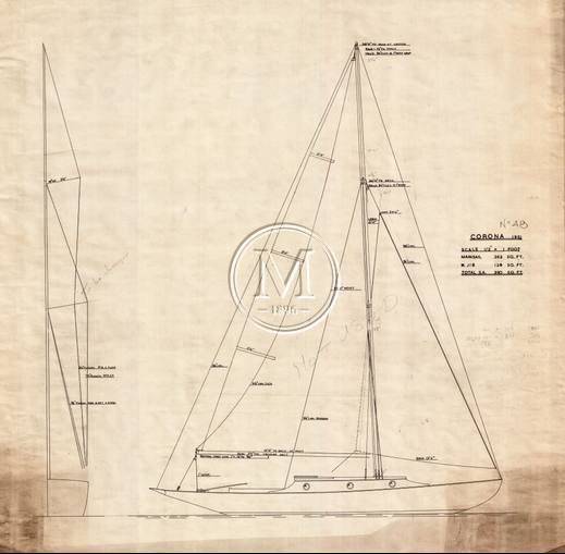 Design 48 — Sail Plan