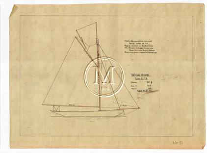 Design 51 — Sail Plan