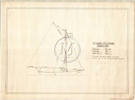 Design 51 — Sail Plan